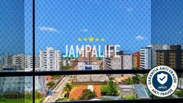 Apartamento Amplo com vista mar em Intermares - PORTEIRA FECHADA
