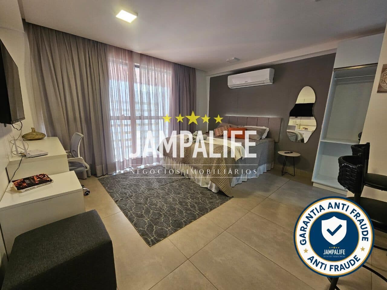 Apartamento de 1 quarto, melhor localização do Jardim Oceania - João Pessoa