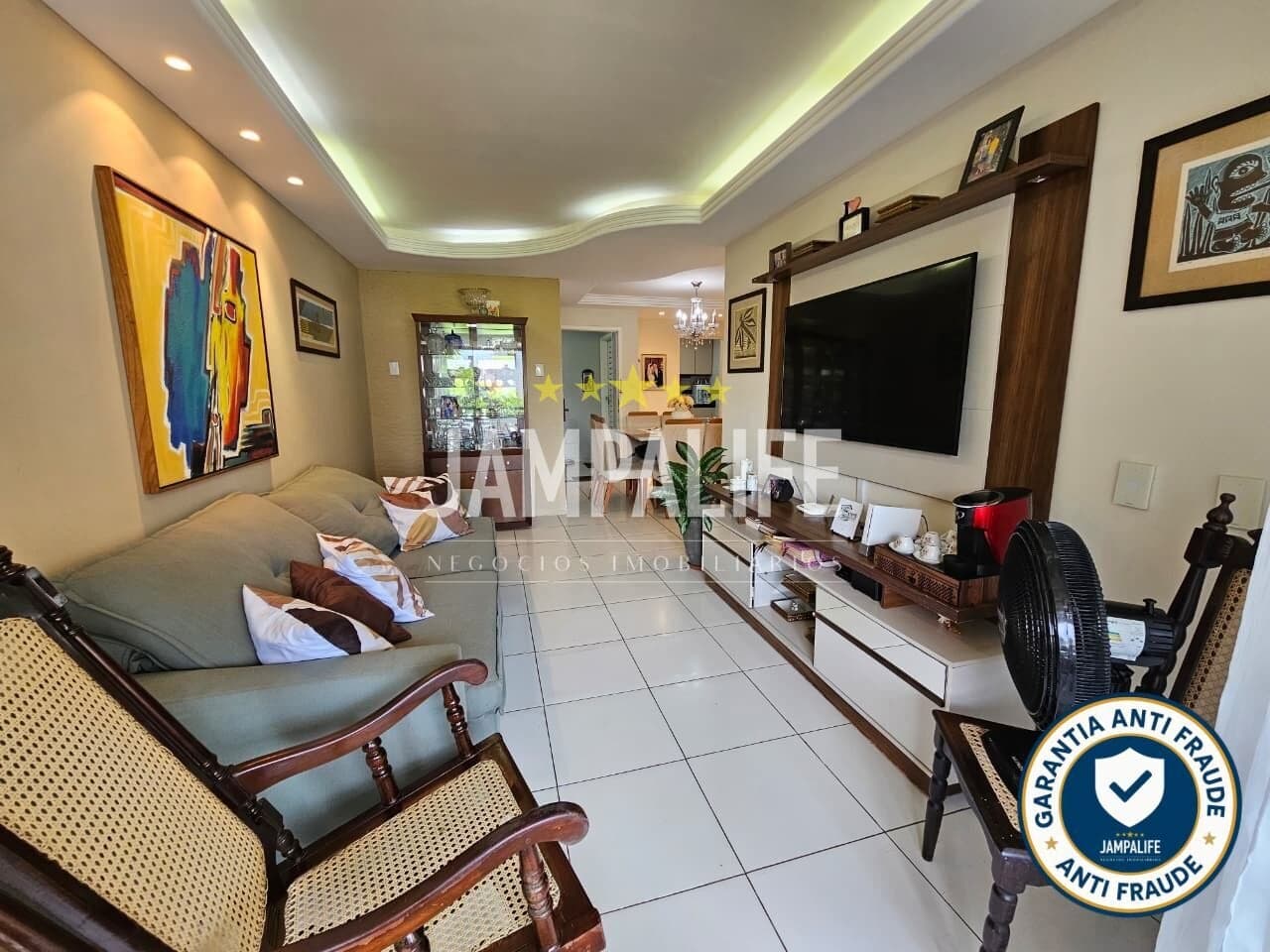 Apartamento 3 quartos, 111,5m² em Manaíra - João Pessoa