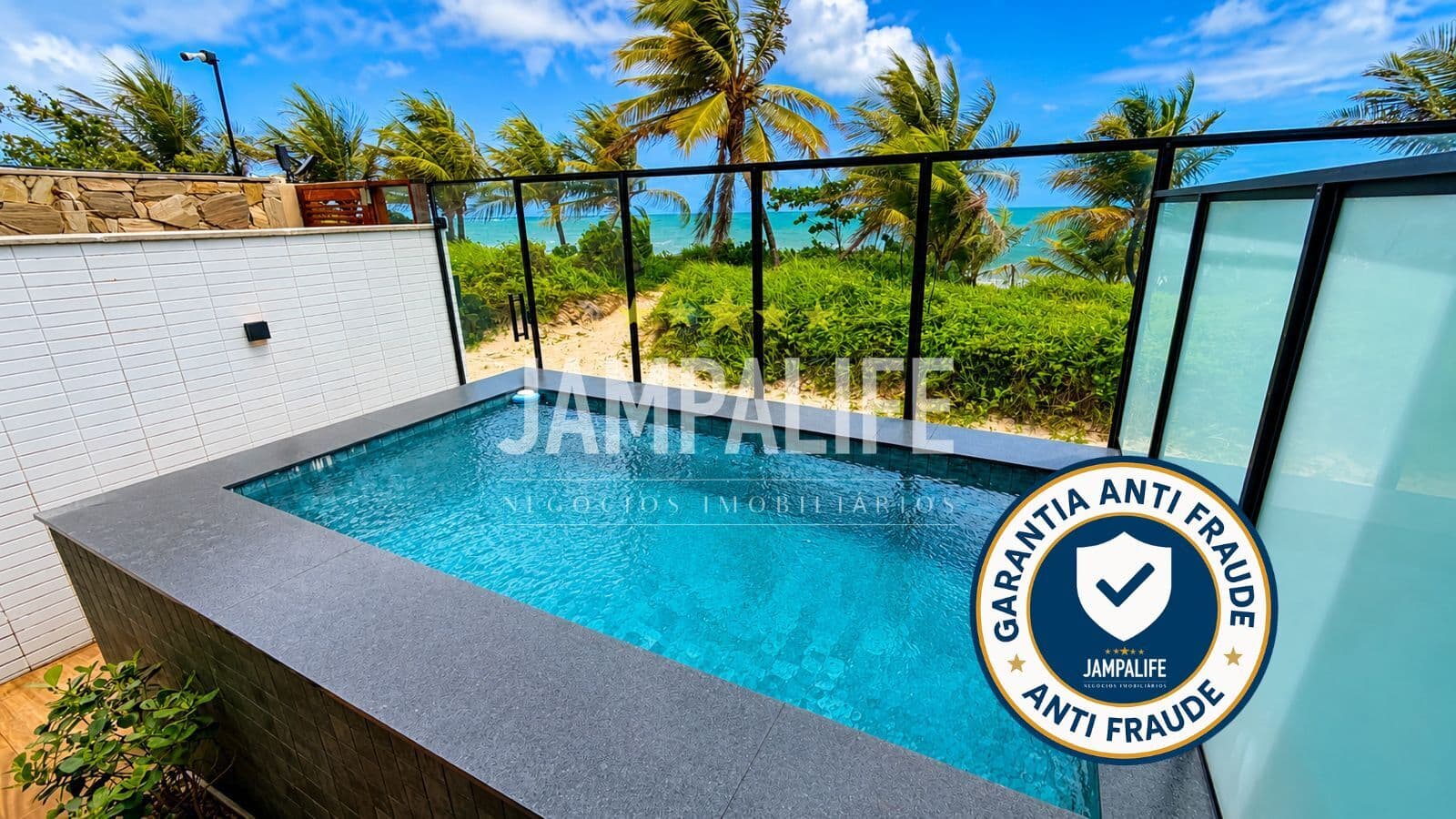 Apartamento Flat Pé na Areia em Jardim Oceania, João Pessoa/PB
