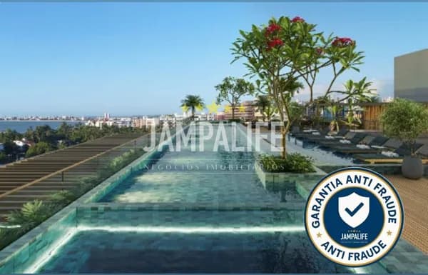 Flat frente mar no Jardim Oceania!