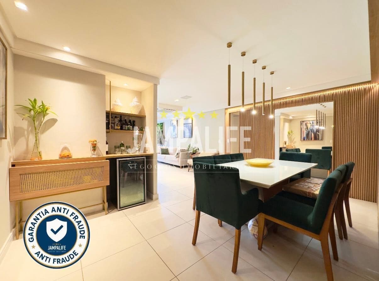 Apartamento com 4 suítes em Intermares. ( Alto padrão, área de lazer completa, próximo da praia )