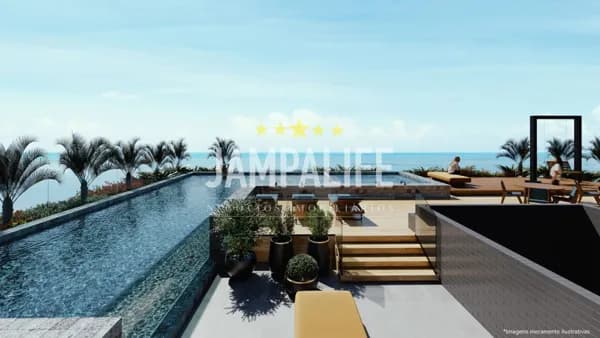 Apartamento com 1 dormitório à venda, 42,08 m² por R$ 702.000,00 - Bessa - João Pessoa/PB