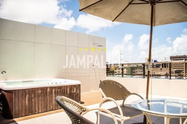 Cobertura com 2 dormitórios à venda, 95,13 m² por R$ 1.250.000,00 - Tambaú - João Pessoa/PB