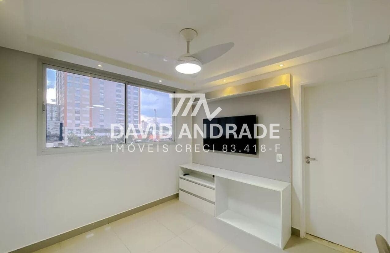 Belíssimo apartamento com 35m², próximo ao metrô, 1 suíte, amplo living e áreas de lazer