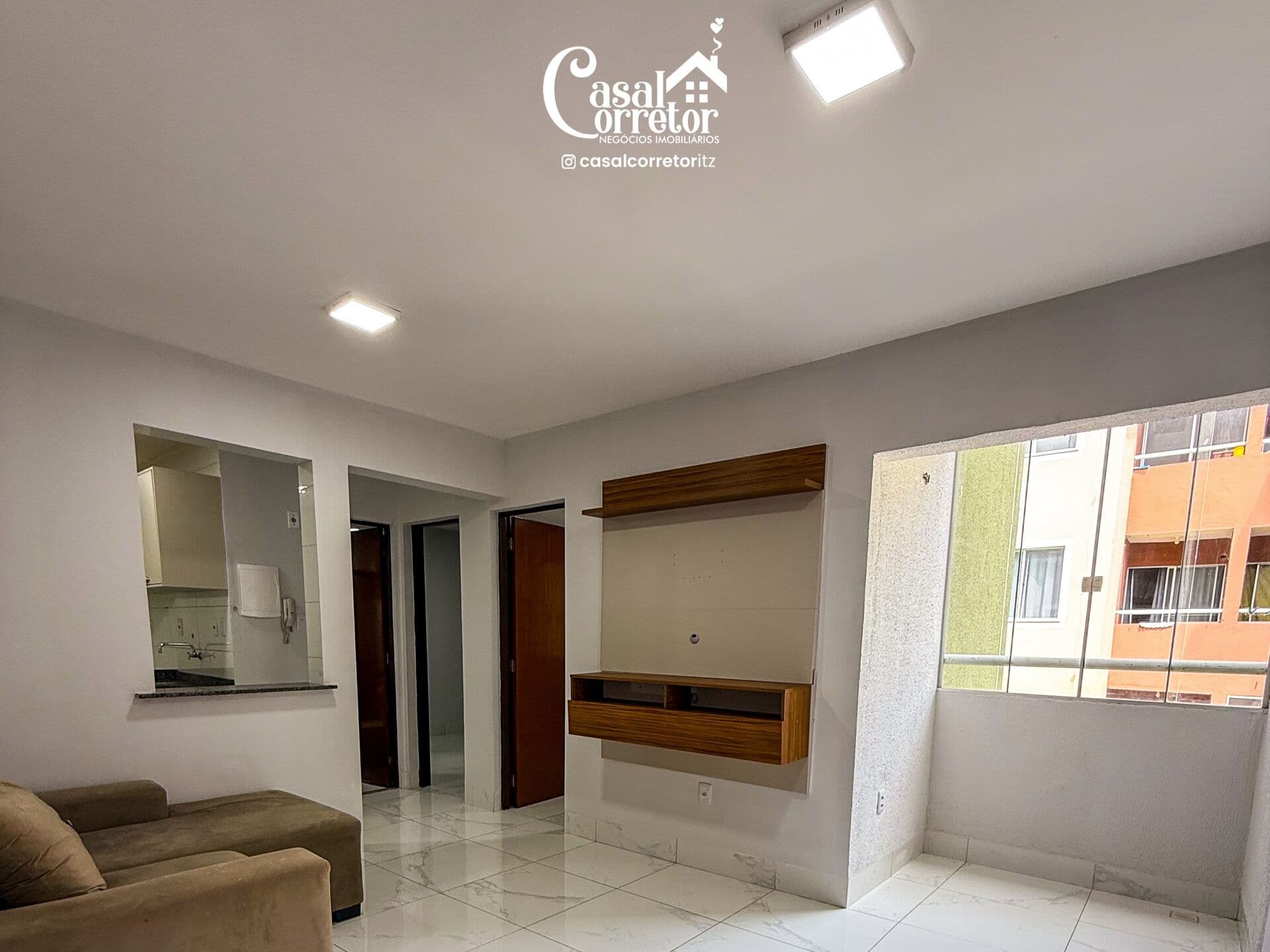 Apartamento de 2 quartos para locação