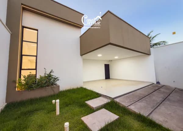 Casa totalmente nova com 3 quartos