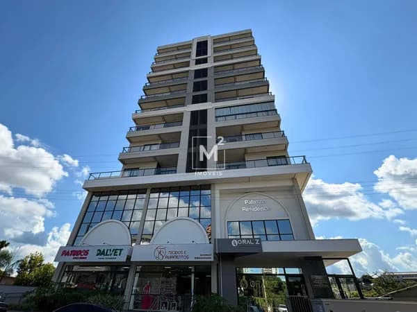 Apartamento à Venda – 81,46m² – 1 Suíte + 1 Demi-Suíte – Palazzo Residence – Centro – Pinhalzinho/SC