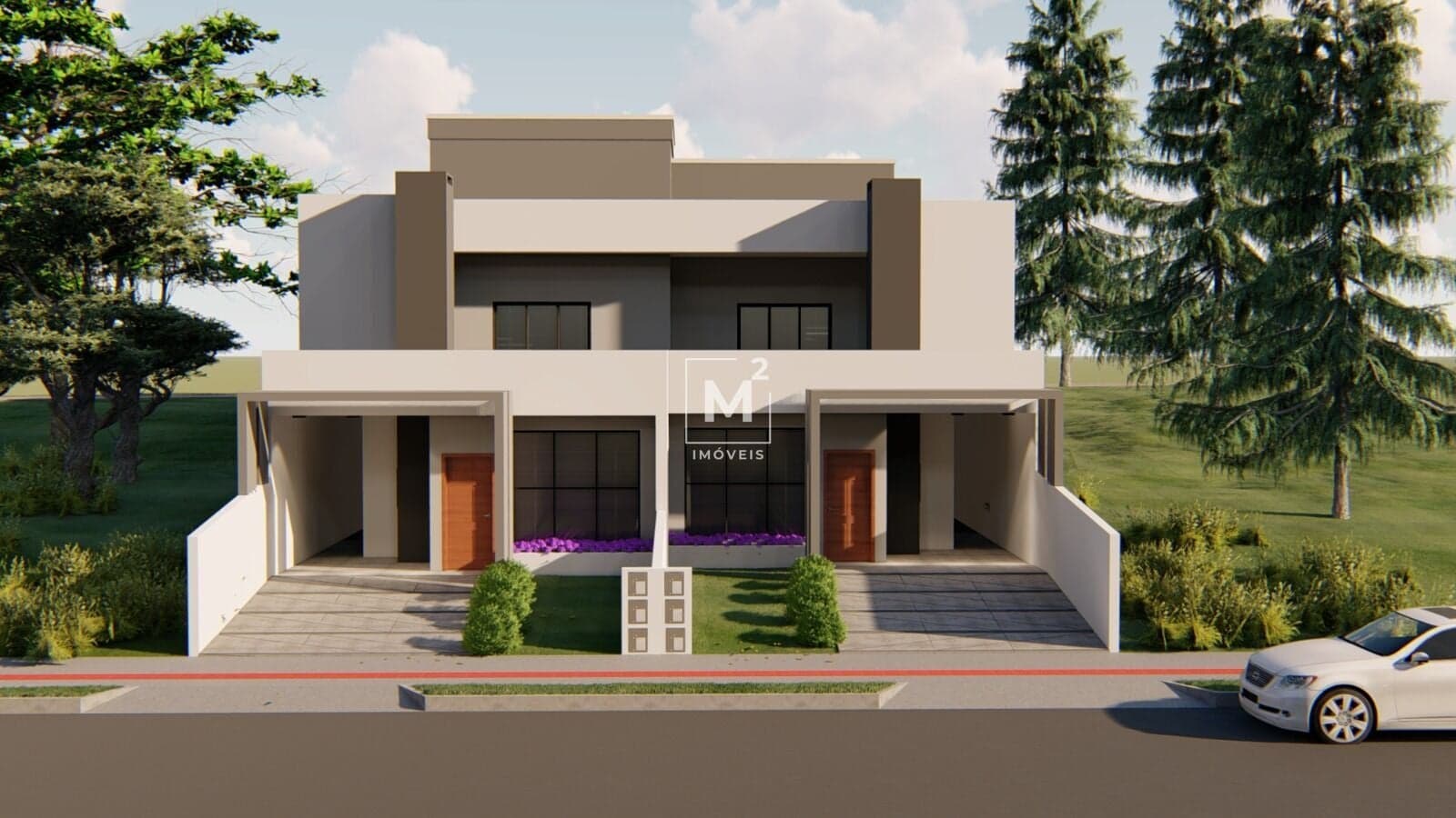 Casa Geminada à Venda – 1 Suíte + 1 Dormitório – Bairro Santo Antônio – Pinhalzinho/SC