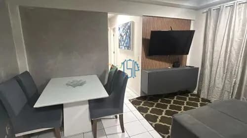 APARTAMENTO MOBILIADO NO ECOGARDEN | 2 QUARTOS | SUÍTE | VISTA MAR | JÁ ALUGADO POR R$ 2.600