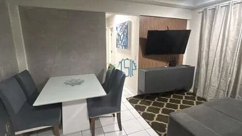 APARTAMENTO MOBILIADO NO ECOGARDEN | 2 QUARTOS | SUÍTE | VISTA MAR | JÁ ALUGADO POR R$ 2.600