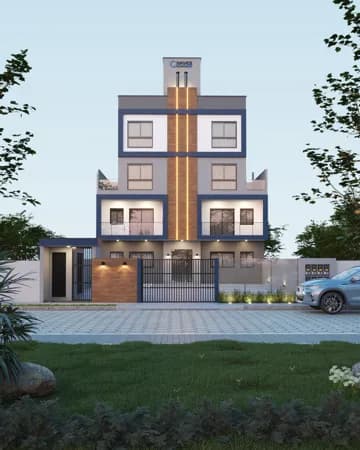 Apartamento com 2 quartos e terraço à venda no Centro de Navegantes – Residencial Capri