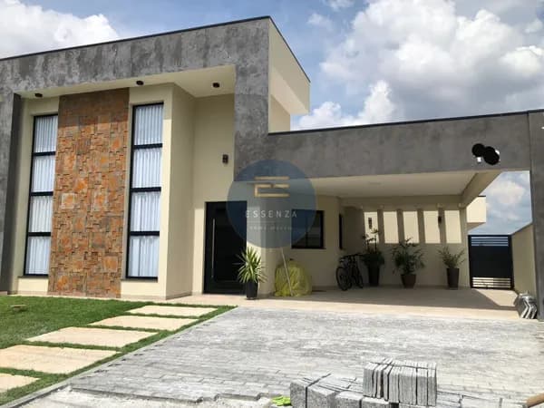 Casa Térrea Moderna com Piscina no Condomínio Ibi Aram I | Itupeva/SP