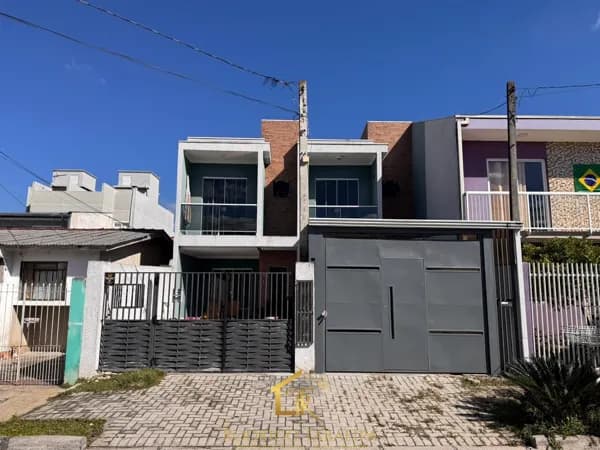 Sobrado MOBILIADO,3 quartos 1 suite, Sítio Cercado, Curitiba/PR