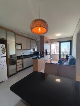 Apartamento - semi mobiliado