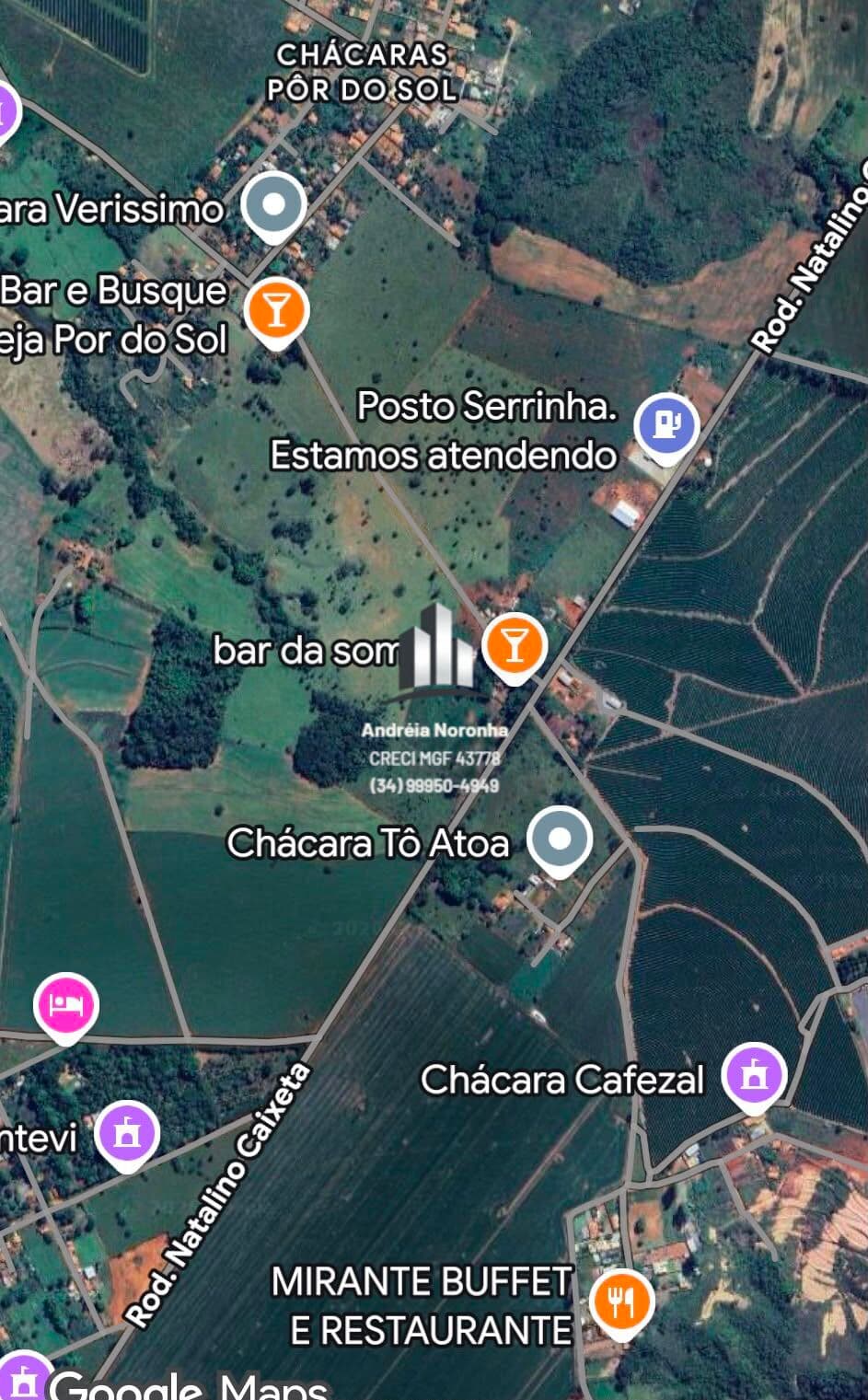 Terreno 3.000 m² de esquina em frente ao Bar da Sombra