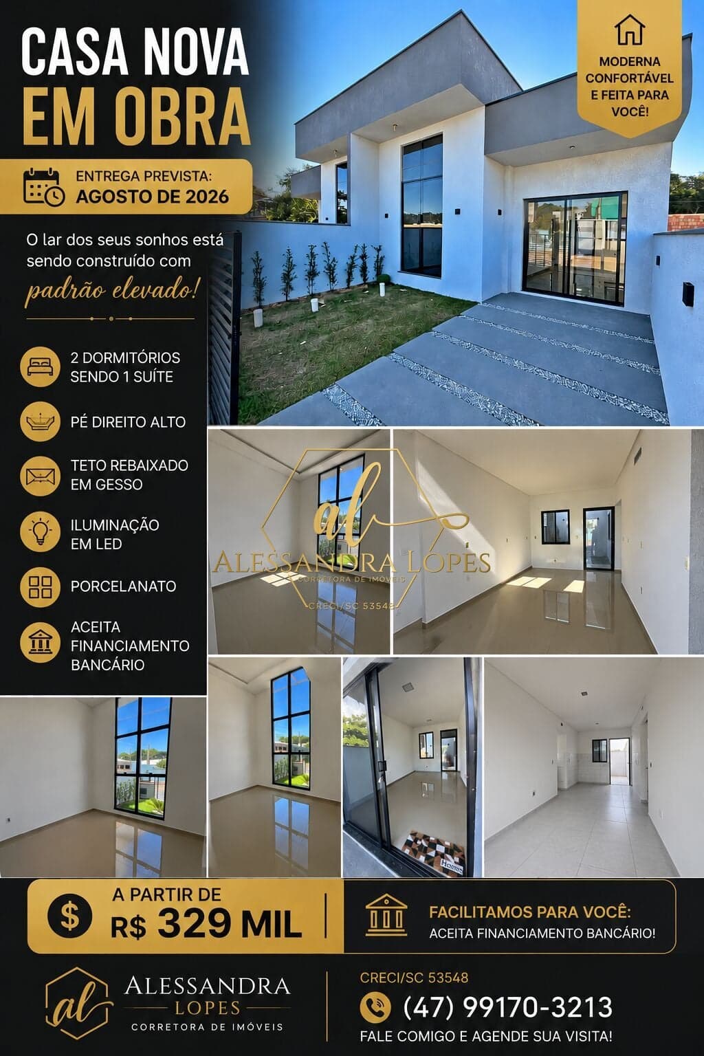 Casa de Padrão Elevado na Quinta dos Açorianos-Barra Velha