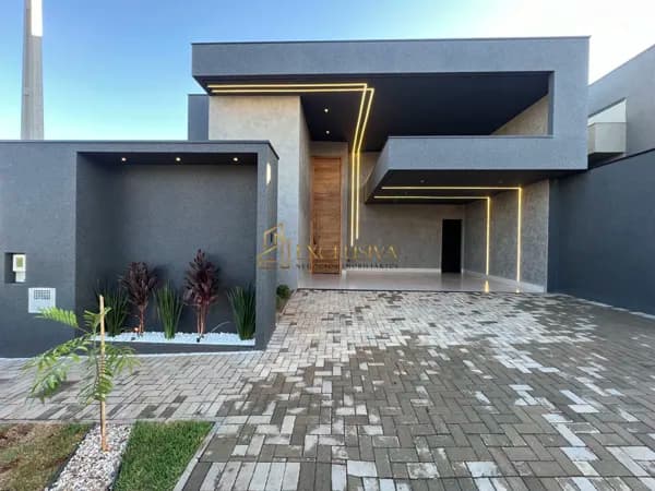 Casa 3 suites no Cond. Eville com piscina