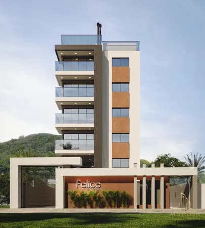 Cobertura Duplex na planta em Caiobá
