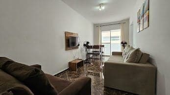 Apartamento 1 dormitório - Aviação, Praia Grande