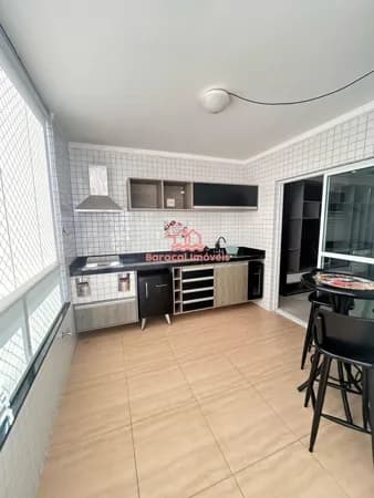 Apartamento Mobiliado - Canto do Forte, Praia Grande