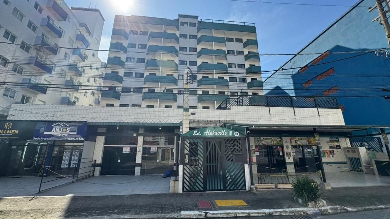 Apartamento 1 dormitório - Mirim, Praia Grande
