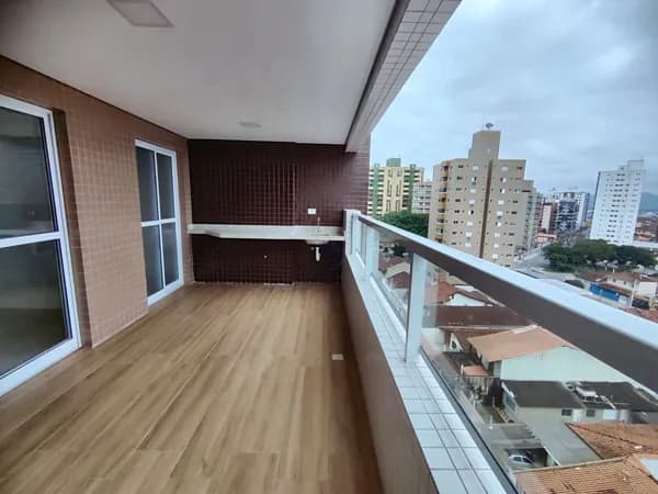 Apartamento Varanda gourmet - Vila Tupi, Praia Grande
