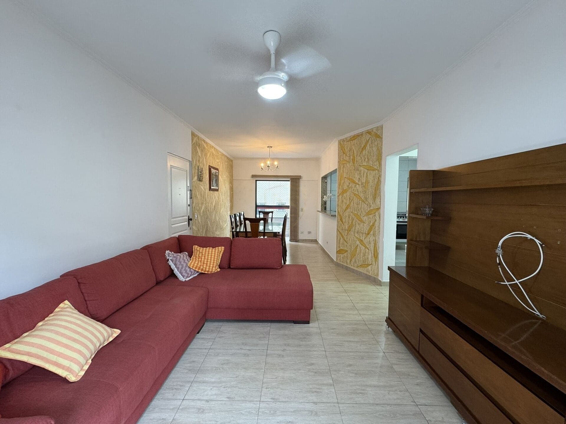 Apartamento Mobiliado - Guilhermina, Praia Grande