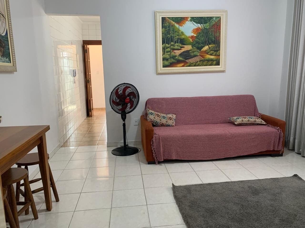 Apartamento Mobiliado - Boqueirão, Praia Grande