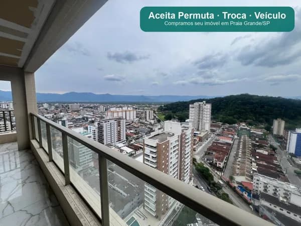 Cobertura Vista mar - Canto do Forte, Praia Grande