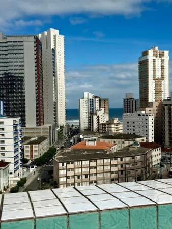 Apartamento Vista mar - Boqueirão, Praia Grande