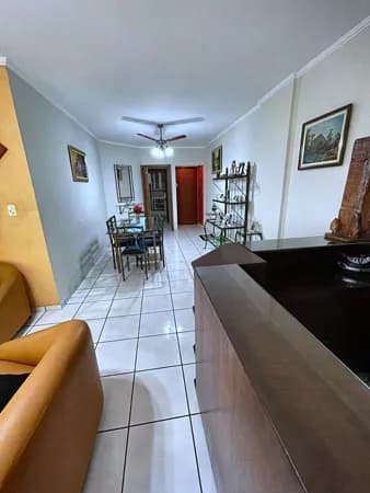Apartamento Vista mar - Guilhermina, Praia Grande
