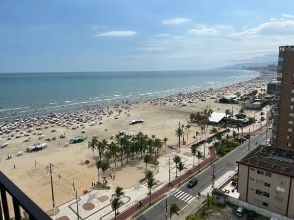Apartamento Vista mar - Canto do Forte, Praia Grande
