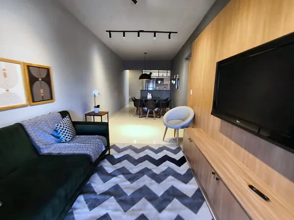 Apartamento Mobiliado - Aviação, Praia Grande
