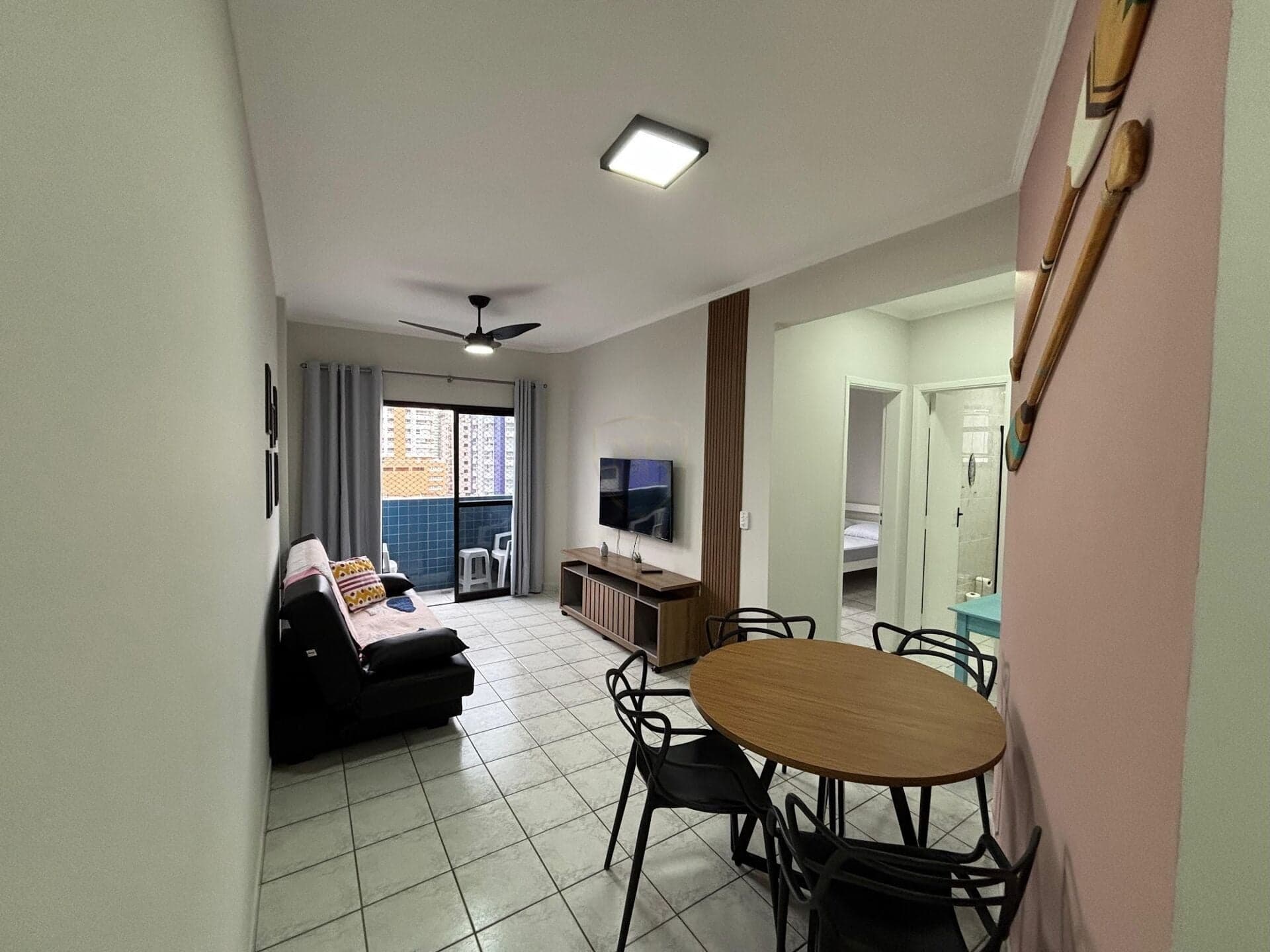 Apartamento Churrasqueira - Aviação, Praia Grande