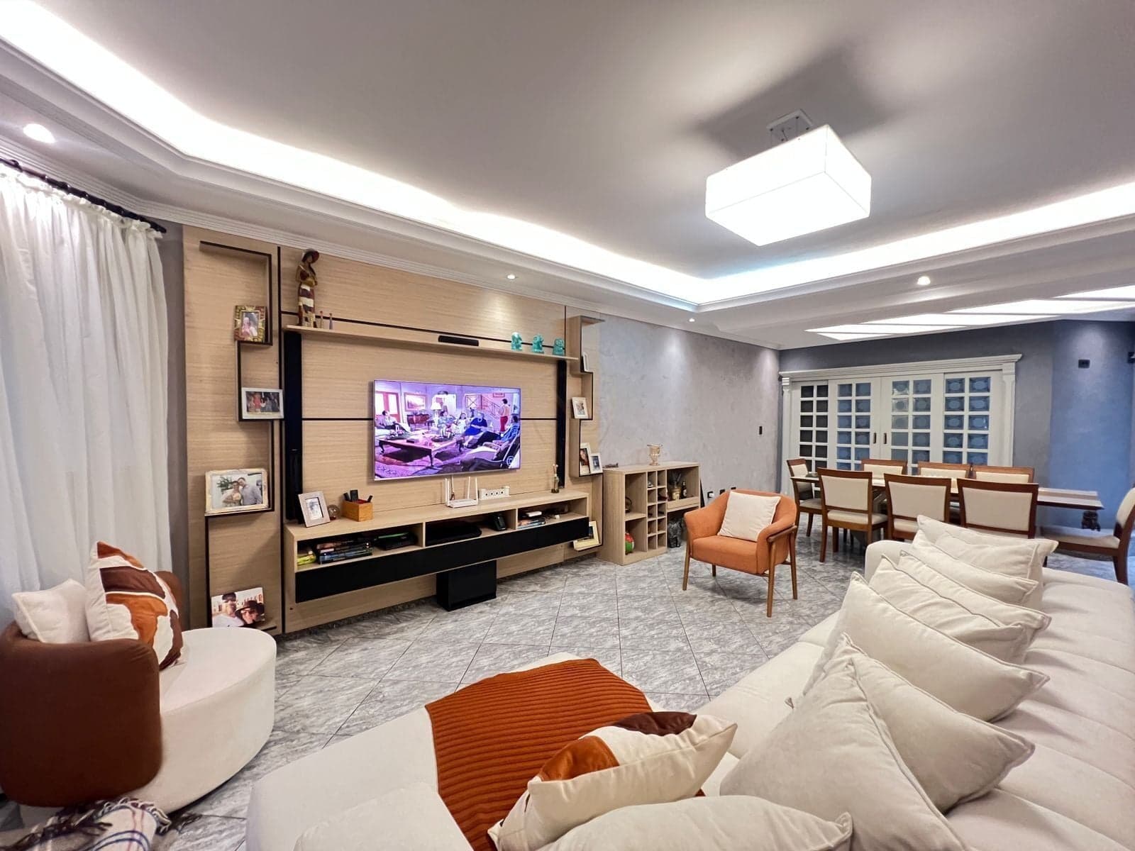 Casa Mobiliado - Guilhermina, Praia Grande