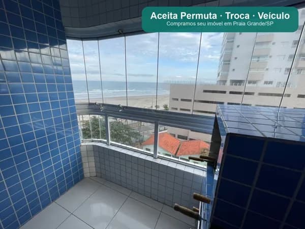 Apartamento Frente mar - Caiçara, Praia Grande