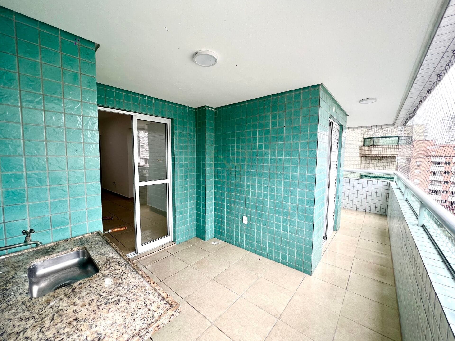 Apartamento Churrasqueira - Forte, Praia Grande