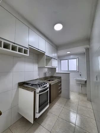 Apartamento Churrasqueira - Vila Tupi, Praia Grande