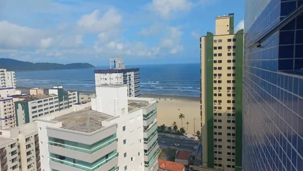 Apartamento 2 dormitórios - Guilhermina, Praia Grande