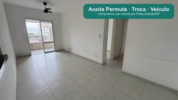 Apartamento Varanda gourmet - Boqueirão, Praia Grande