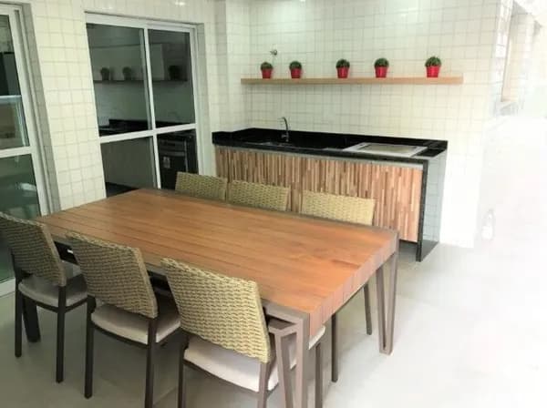 Apartamento Mobiliado - Boqueirão, Praia Grande