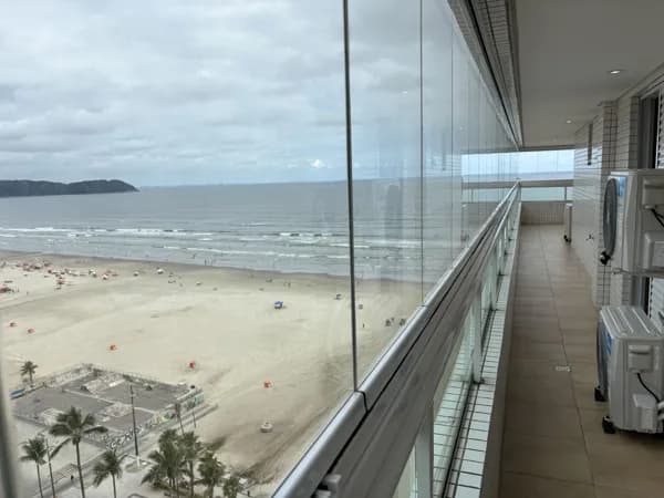 Apartamento Frente mar - Aviação, Praia Grande