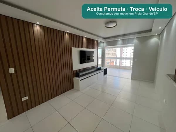 Apartamento 3 dormitórios - Guilhermina, Praia Grande