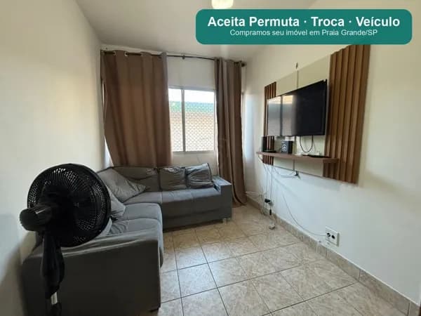 Apartamento Mobiliado - Guilhermina, Praia Grande