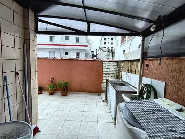 Apartamento 1 dormitório - Guilhermina, Praia Grande