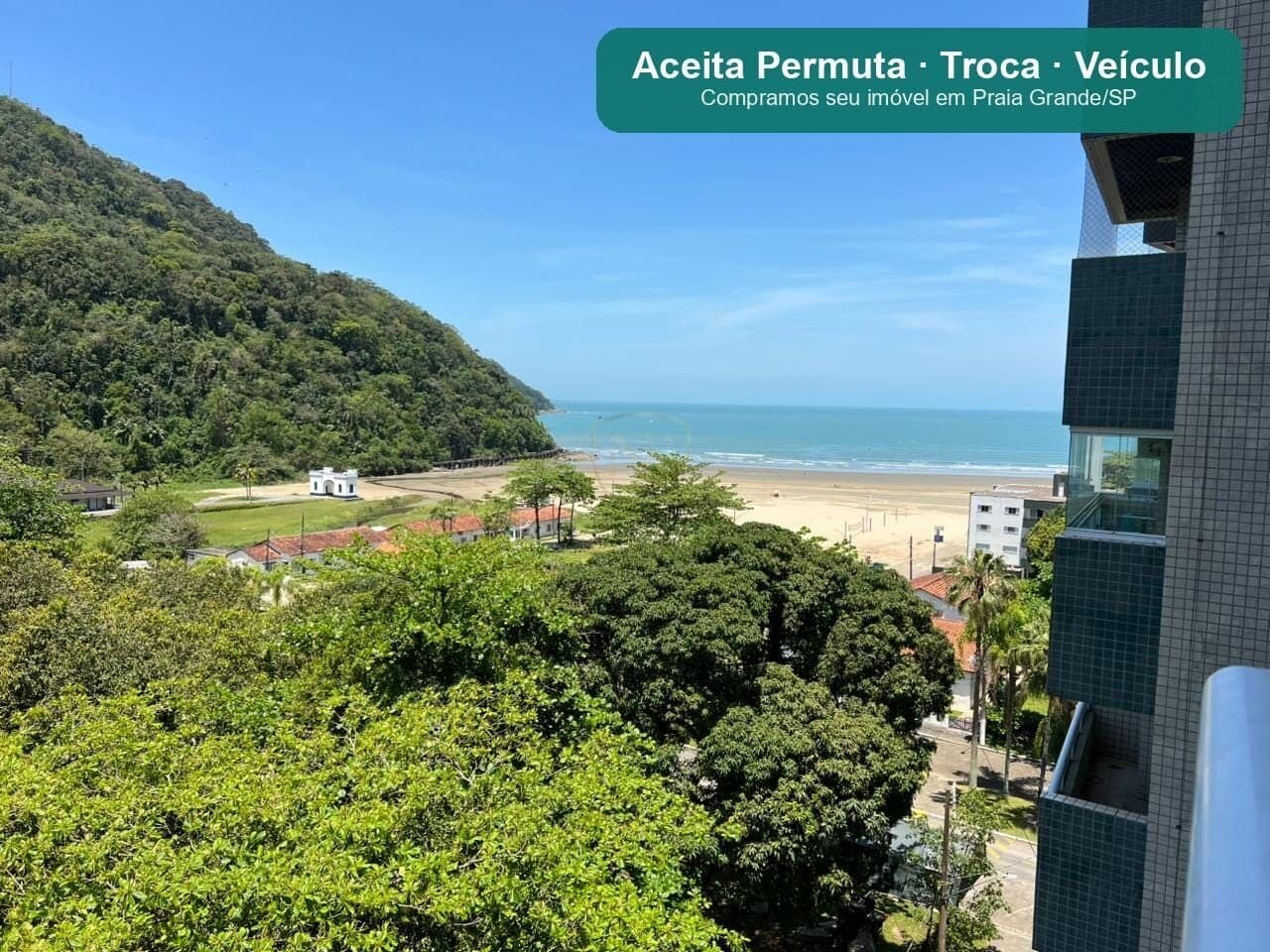 Apartamento Vista mar - Canto do Forte, Praia Grande