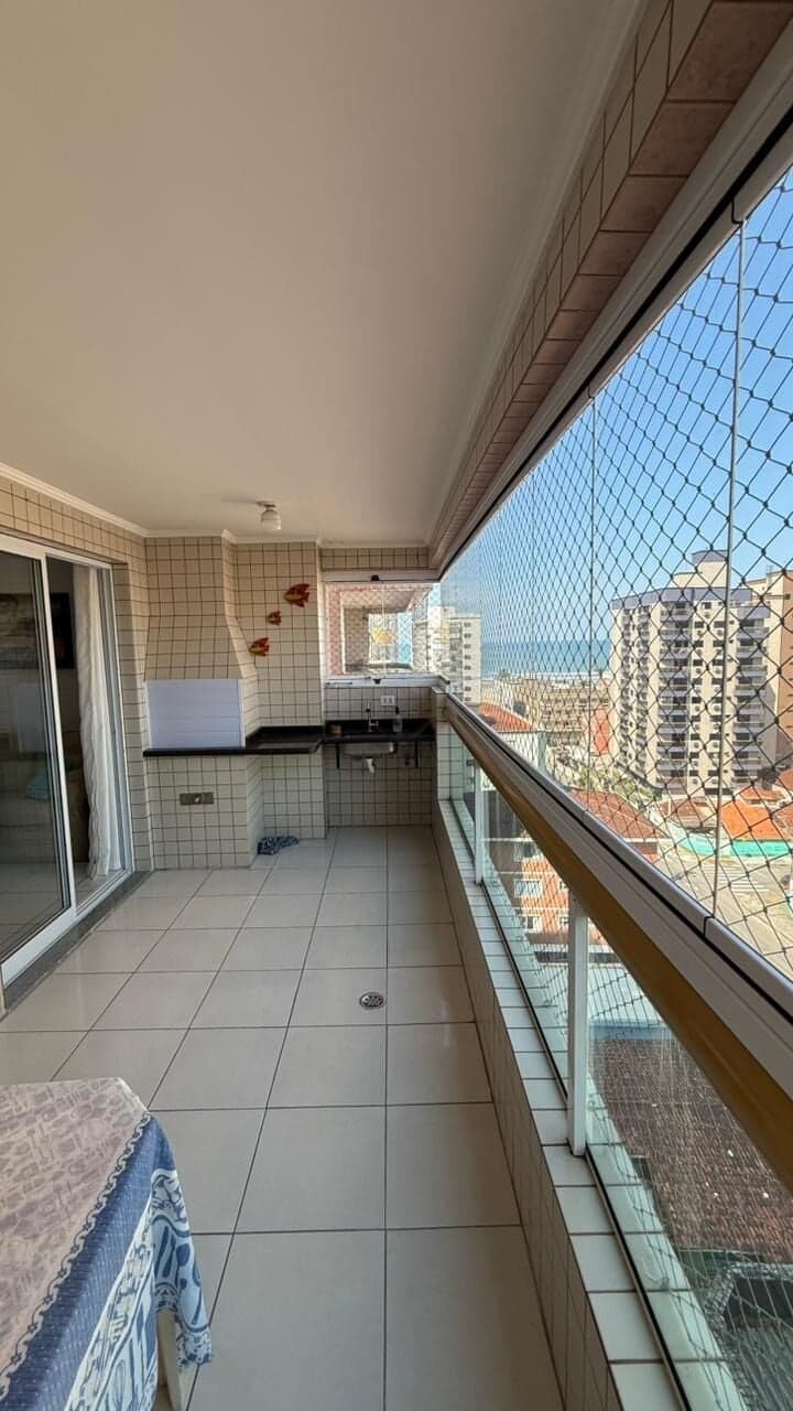 Apartamento Varanda gourmet - Tupi, Praia Grande