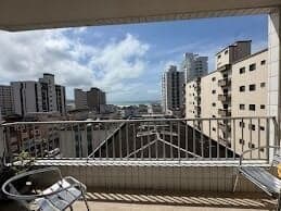 Apartamento Vista mar - Guilhermina, Praia Grande