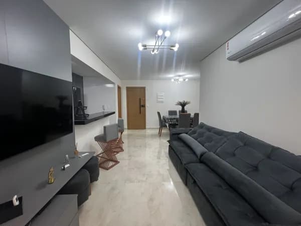 Apartamento Varanda gourmet - Caiçara, Praia Grande